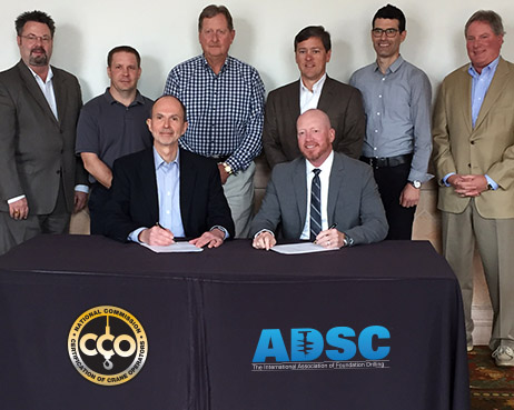 NCCCO ADSC signing